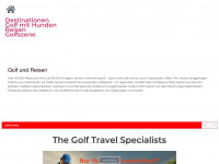 golf-and-travel.de Webseite Vorschau