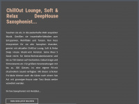 chillout-lounge-saxophonist.de Webseite Vorschau