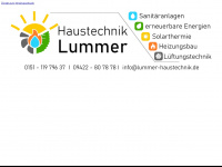 lummer-haustechnik.de Webseite Vorschau