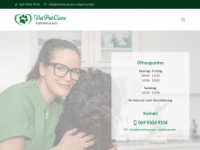 kleintierpraxis-vetpetcare.de Webseite Vorschau