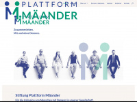 plattform-maeander.ch Webseite Vorschau