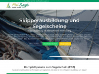 frei-segeln.at Webseite Vorschau