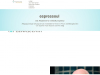 espressoul.de Webseite Vorschau