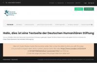 deutsche-humanitaere-stiftung.de Webseite Vorschau