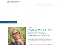 visible-marketing.de Webseite Vorschau