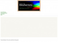 blühenni.de Webseite Vorschau