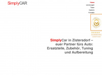 simplycar.at Webseite Vorschau