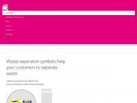 waste-separation.eu Webseite Vorschau