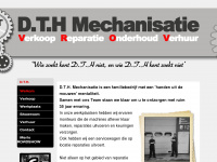 dthmechanisatie.nl Webseite Vorschau