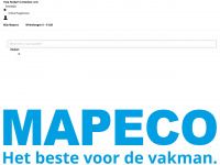 mapeco.be Webseite Vorschau