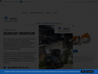 pritec.nl Webseite Vorschau