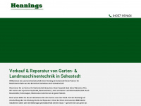 hennings-sehestedt.de Webseite Vorschau