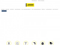 jansen-dhz.be Webseite Vorschau