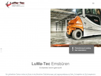 luma-tec.de Webseite Vorschau