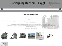 reinigungstechnik-eckert.de Webseite Vorschau