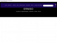 erniso.com Webseite Vorschau