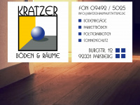 kratzer-raumausstattung.de Webseite Vorschau