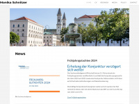 monika-schnitzer.com Webseite Vorschau