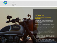 fdpbiker.de Webseite Vorschau