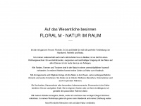 floral-m.com Webseite Vorschau