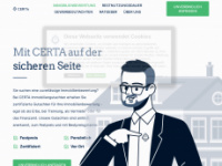 certa-gutachten.de Webseite Vorschau