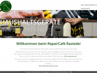 repaircafe-rastede.de Webseite Vorschau