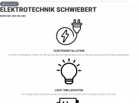 elektro-schwiebert.de Webseite Vorschau