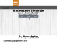 veranstaltungsforum-edewecht.de Webseite Vorschau