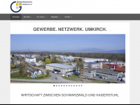 gewerbeverein-umkirch.de Webseite Vorschau