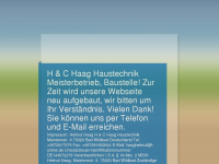 haag-haustechnik.de Webseite Vorschau