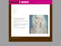 haarhausweber.com Webseite Vorschau
