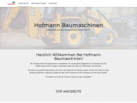 haas-baumaschinen.de Webseite Vorschau