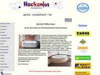 hackenjos.info Webseite Vorschau