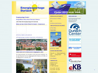 energiespartage-durlach.de Webseite Vorschau