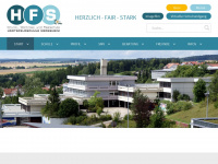 haertsfeldschule.de Webseite Vorschau