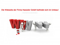 haessler-gmbh.de Webseite Vorschau