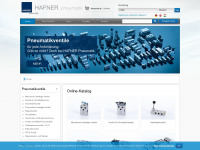 hafner-pneumatik.de Webseite Vorschau