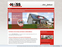 haiss-massivhaus.de Webseite Vorschau