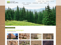 schilling-holz.de Webseite Vorschau