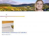 janina-pfau.com Webseite Vorschau