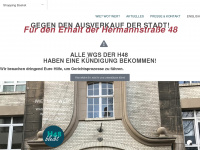 h48bleibt.org Webseite Vorschau