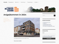 klinge10.de Webseite Vorschau