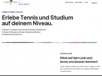 college-tennis.de Webseite Vorschau