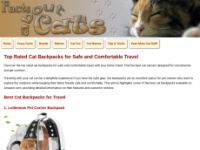 facts-about-cats.com Webseite Vorschau