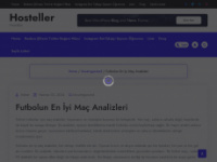 hosteller.com.tr Webseite Vorschau