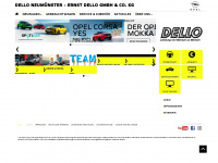 opel-dello-neumuenster.de Webseite Vorschau