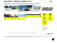 opel-dello-preetz.de Webseite Vorschau