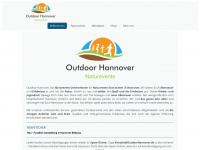 outdoorhannover.de Webseite Vorschau