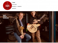 365jazzgarage.com Webseite Vorschau