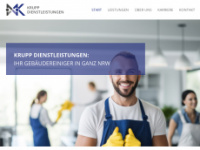 krupp-dienstleistungen.de Webseite Vorschau